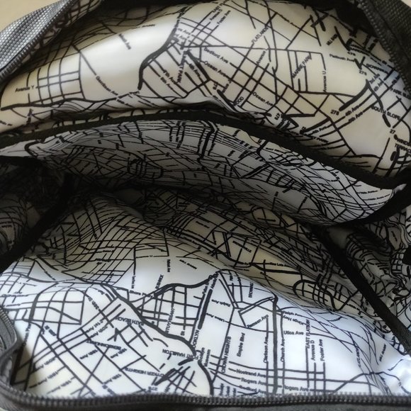 State Backpack Lenox Coated Canvas Black - Picture 8 of 12